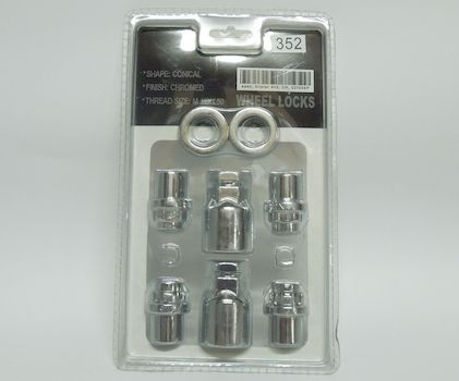 Комплект секретный  LS 22705SP (гайка  М12x1,5; прессшайба; блистер 4+2 СН)