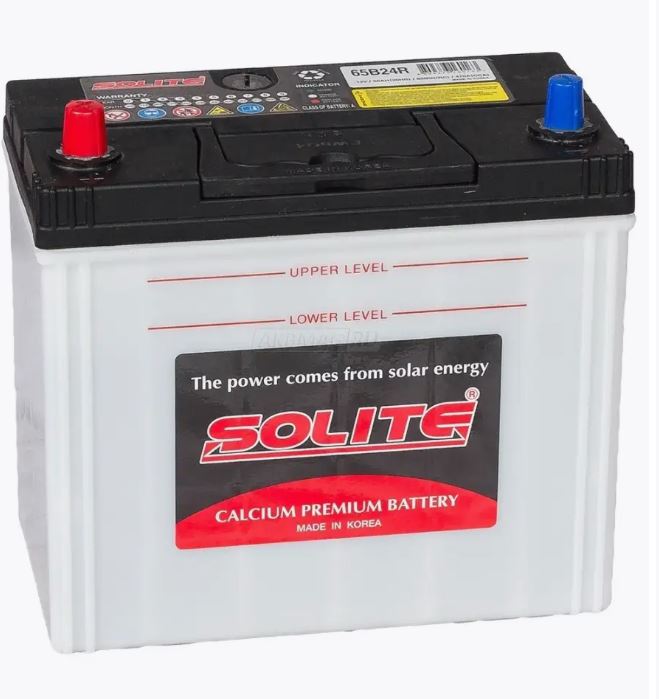 Аккумулятор Solite SUPER 65B24R 50а/ч пр.п.
