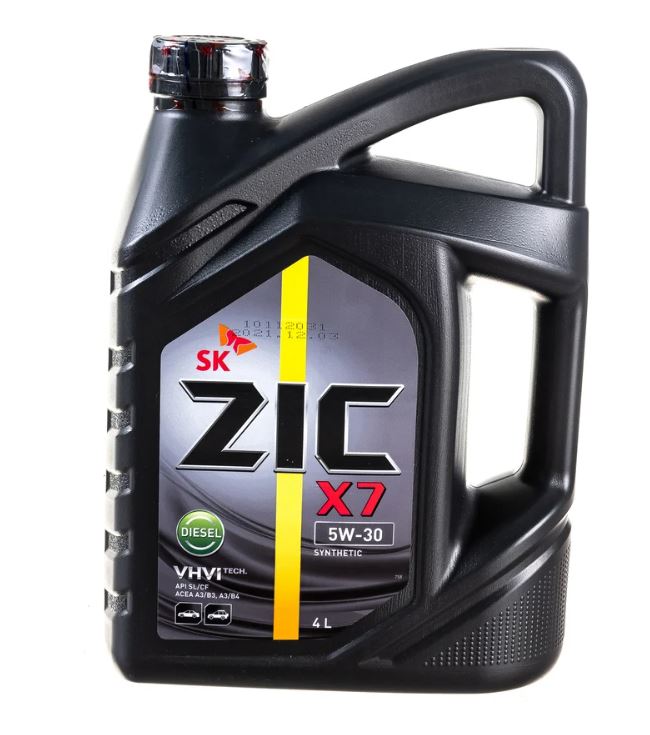 ZIC X7 5W30 4л (синтетика)
