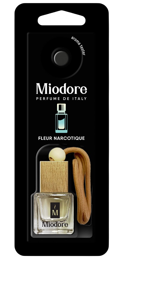 Ароматизатор  MIODORE Fleur Narcotique Парфюм жидкий подвесной Китай 6мл
